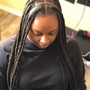 Medium Goddess box braids