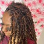 Touch Ups on faux locs