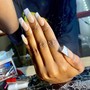 Acrylic Nails, Hand Massage