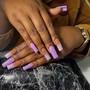 Acrylic Nails, Hand Massage