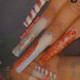 Acrylic Nail Art ( 5 Nails Per Hand)