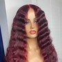 Wig construction (closure/Frontal)