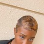 Finger waves/ hair molding (short hair)