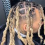 Dread retwist ( pass shoulder length