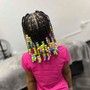 Two strand Twist half head