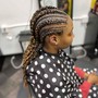 20 Feed in Braids