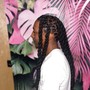 Straight back Braids