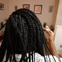 Half feed in braids large/ Half Crochet Braids