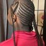 Feed-in braids