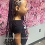 Kid's Braids (own hair) $60