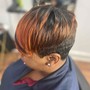 Relaxer touch up