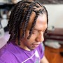 Loc Retwist + Style