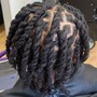 Interlock maintenance (for plentiful about of locs)