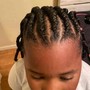 Kid's box braids (medium only) Ages 4-11