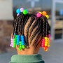 Kid's Braids and beads