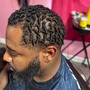 Extra small “Feed In ” Cornrows