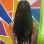 Small Knotless Braids