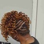 Quick Weave short hair blends