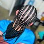 Men Natural Braids/Two Strands