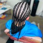 Men Natural Braids/Two Strands