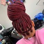 Small Knotless Braids (Butt)