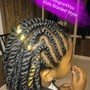 Braid Down. (Sew In& Wigs)