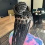 Medium Box Braids