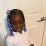 Kids Natural Hair Cornrows