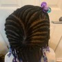 Medium Knotless lower back Braids