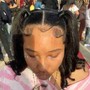 Little girls box Braids 10 and under