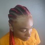 Knotless Individual Braids retouch