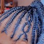 Hippie Crochet Braids (w/ curls coming out)