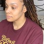 Mid Back Faux Locs