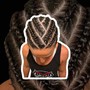 Jumbo heart braids