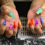 Short/ Med “Ombré” full set