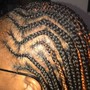 Feed in braids