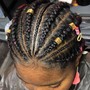 Feed-in Braids/Feed-in Ponytail