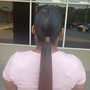 Wig braid down