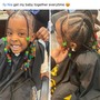 Kid's Braids. Wash and hair included