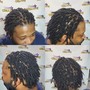 Jr. Started Locs/ Comb Twists