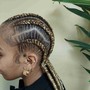 Small lemonade braids( midback)