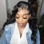 Frontal sew in