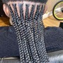 Kid's Braided Ponytail w/ Large Braids