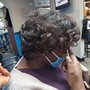 Partial Curly weave, Sew-In