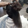 Weave sew-in pre-track