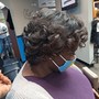 Partial Curly weave, Sew-In