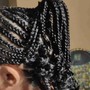 Hippie Crochet Braids (w/ curls coming out)