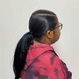 Large Feed In Ponytail