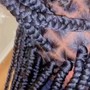 Medium regular length plaits