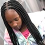 Natural hair Braid Style (FOR KIDS 10 and UP)